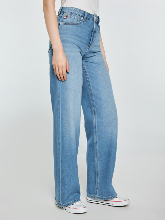 Dámske džínsy wide leg ATREA 111